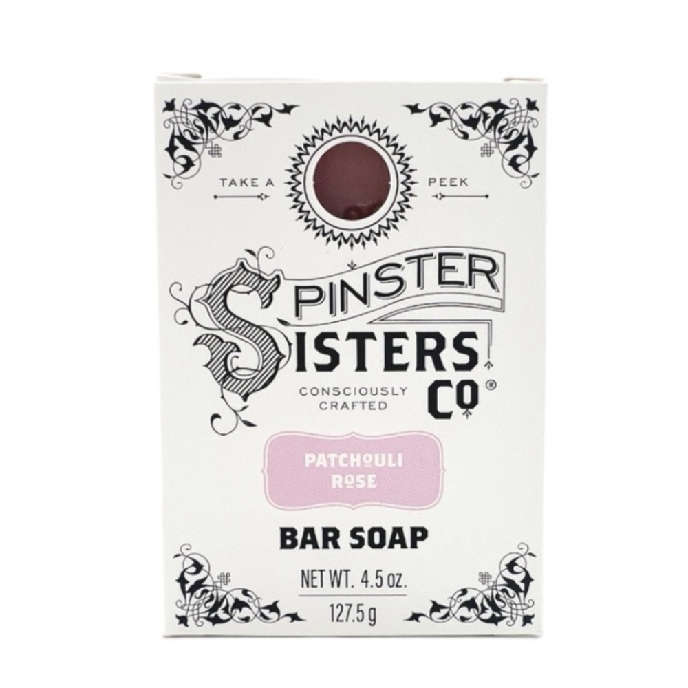 SOLD Spinster Sisters Patchouli Rose Soap